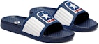 Lookbook Telfar x Converse All Star Slide 'Navy Peony' - Selipar Biru Peony 172317C