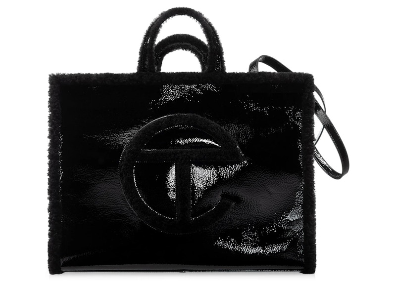 Telfar x UGG Large Shopper Crinkle Black