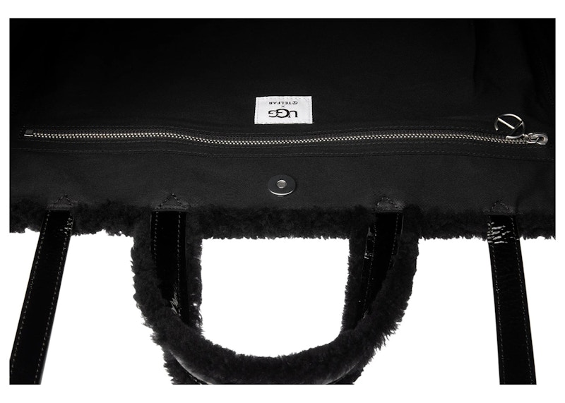 Lookbook Telfar x UGG 大号购物袋 皱褶黑色