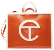 Telfar x UGG Large Shopper Crinkle Spicy Pumpkin Telfar x UGG Large Shopper Crinkle Spicy Pumpkin