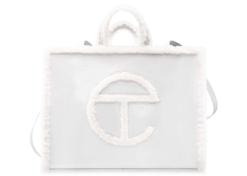 Telfar x UGG Large Shopper Crinkle White