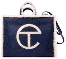 Telfar x UGG Large Shopping Bag Large Denim Telfar x UGG Large Shopping Bag Large Denim
