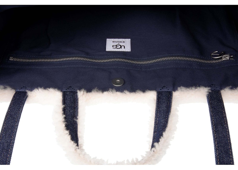 Lookbook Telfar x UGG 大号牛仔购物袋