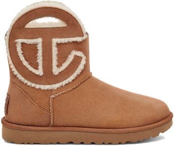 Telfar x UGG Logo Boot Mini 'Chestnut' 1122991-CHE Order Telfar x UGG Logo Boot Mini 'Chestnut' 1122991-CHE