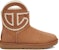 Telfar x UGG Logo Boot Mini 'Chestnut' 1122991-CHE