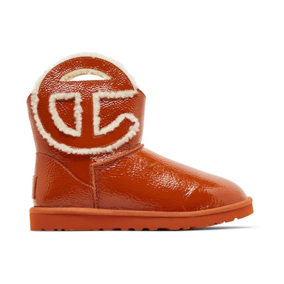 Telfar UGG Logo Mini Boot 'Crinkle - Spicy Pumpkin'