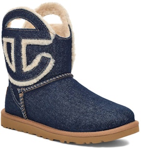But Telfar x UGG Logo Mini Boot 'Indigo Denim' 1152550-IDG Lookbook But Telfar x UGG Logo Mini Boot 'Indigo Denim' 1152550-IDG
