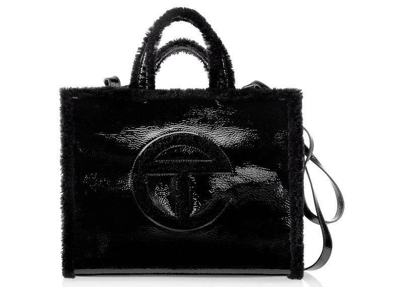 Telfar x UGG Medium Shopper Crinkle Black
