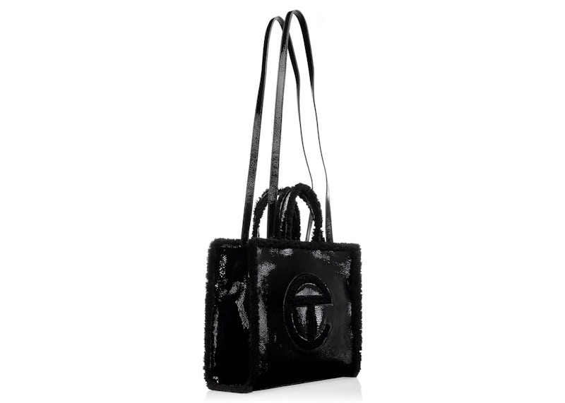 Order Telfar x UGG 中号购物袋 皱纹黑色