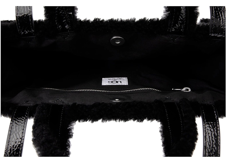 Lookbook Telfar x UGG 中号购物袋 皱纹黑色
