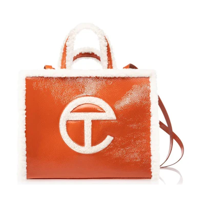 Telfar x UGG Medium Shopper Crinkle Spicy Pumpkin