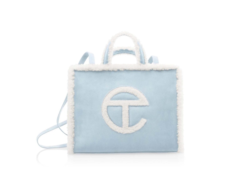 Buy 텔파 x 어그 쇼핑백 미디움 블루 
