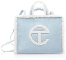 Telfar x UGG Shopping Bag Medium Blue Telfar x UGG Shopping Bag Medium Blue