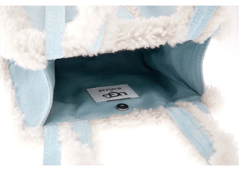 Lookbook Telfar x UGG 小号蓝色购物包