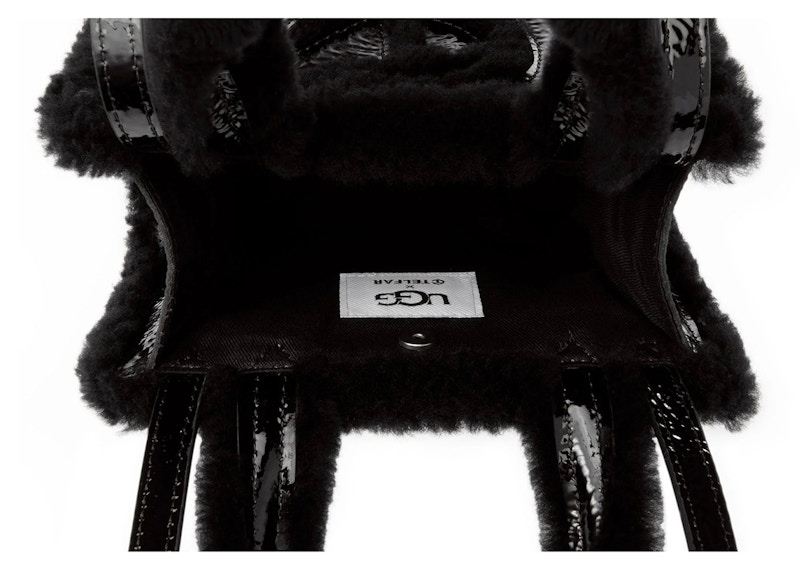 Lookbook Telfar x UGG 小号购物袋 皱褶款 黑色