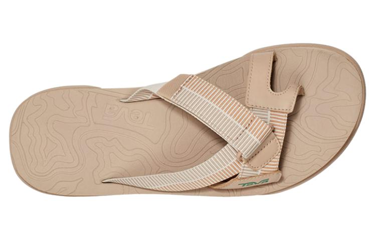 Shop TEVA Comfort EVA Flip-Flops 'Beige' 1124052-SSME