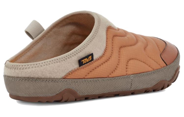Lookbook Teva 太哇 舒適百搭休閒包頭拖鞋 男女同款 橙灰色