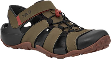 Lookbook TEVA Flintwood Sport Sandals 'Deep Olive' 1118941-dol