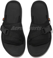 Shop Teva 太哇 Hurricane Verge Slide 舒適百搭 耐磨 一字拖鞋 男款 黑色