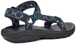 Shop Teva 太哇 Hurricane XLT2 舒適耐磨 沙灘涼鞋 男款 黑藍