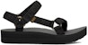 TEVA Midform Universal 'Simple Comfort Black Sandal' 1129599-BLK