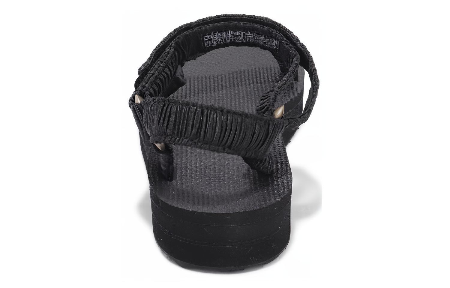 Lookbook 테바 심플 컴포트 블랙 샌들 (미드폼) 1129599-BLK