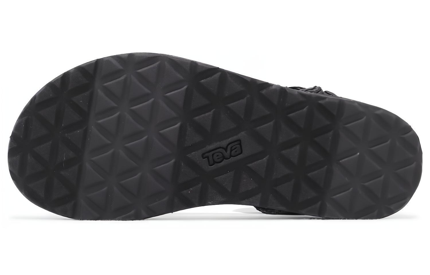 Shop 테바 심플 컴포트 블랙 샌들 (미드폼) 1129599-BLK