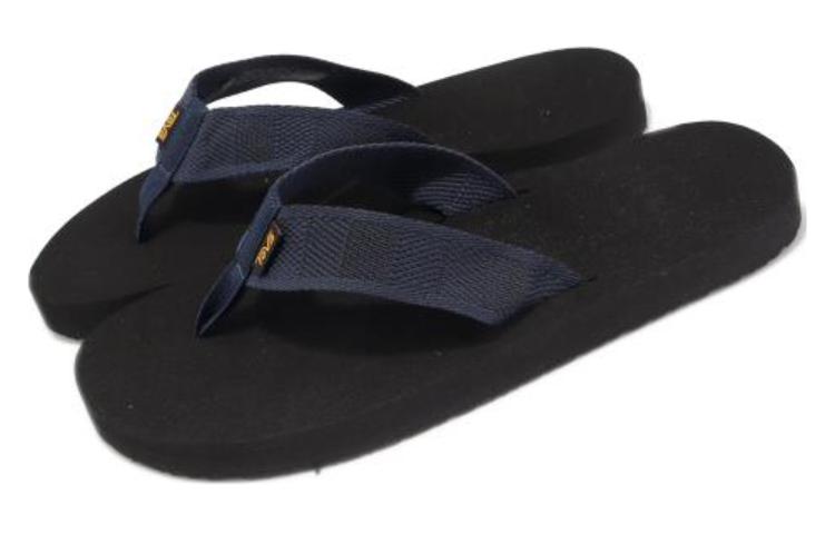 Lookbook Teva太哇 Mush II 百搭簡約 夾腳拖鞋 男款 黑藍