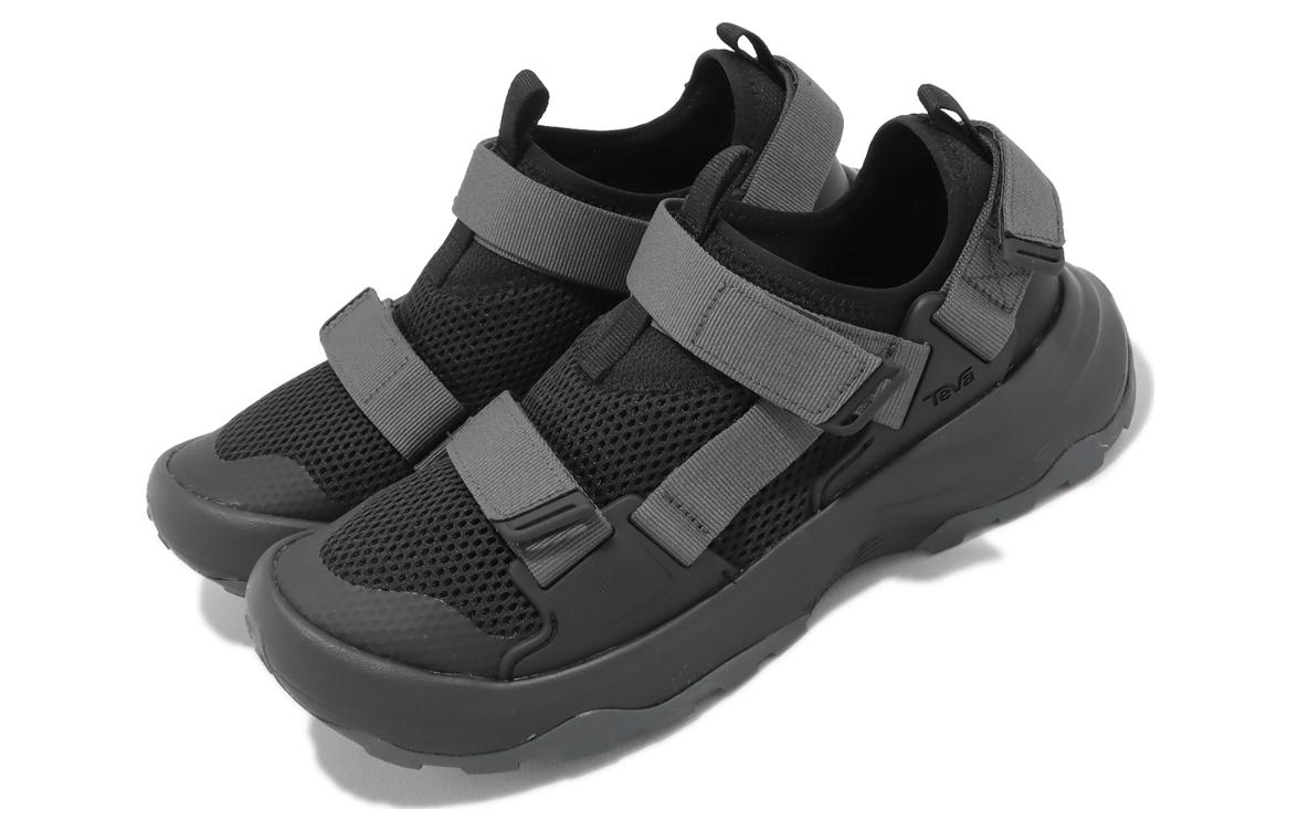 Lookbook Teva太哇 M Outflow Universal 百搭舒適 耐磨防滑 低幫 生活休閒鞋 男款 黑色