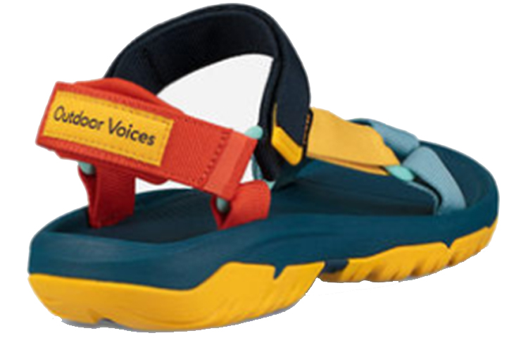 Lookbook Sandal TEVA x Outdoor Voices 'Ice Cream Biru Kuning' 1108729