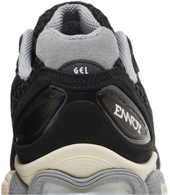 The Ennoy Professional x ASICS Gel Nimbus 9 'Negro Sheet Rock' 1201A986-002 Sizing The Ennoy Professional x ASICS Gel Nimbus 9 'Negro Sheet Rock' 1201A986-002