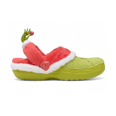 The Grinch Crocs Classic Lined Clog 'Stealing Christmas'