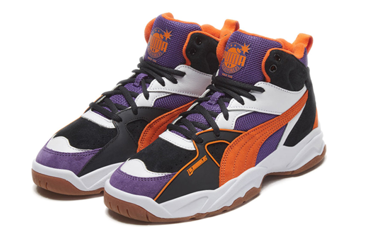 Lookbook The Hundreds x Puma Performer Mid 'Black Persimmon' 371384-01