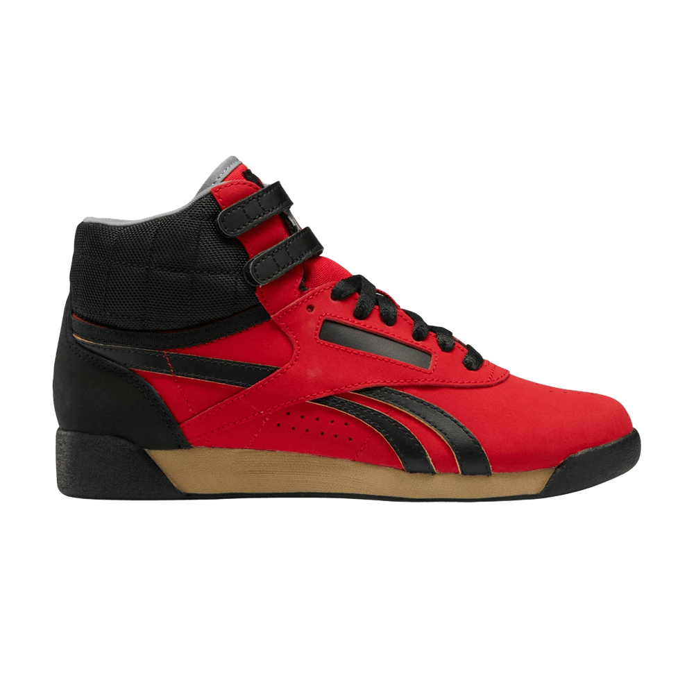 The Money Heist x Reebok Freestyle High 'Tokyo' GX9442