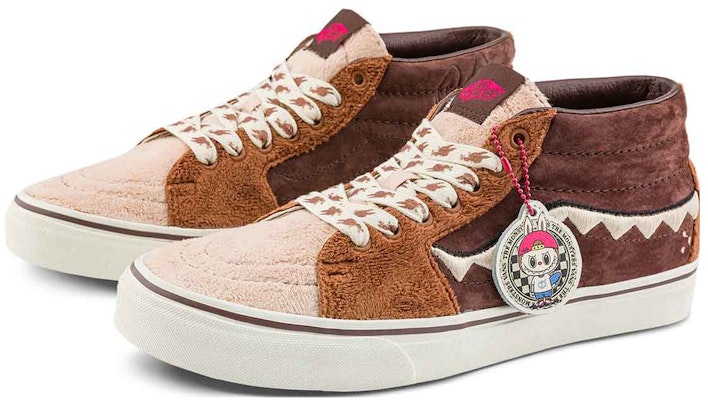 Vans SK8-Mid x The Monsters 'Coklat Oranye' VN000BWEDFO Lookbook Vans SK8-Mid x The Monsters 'Coklat Oranye' VN000BWEDFO