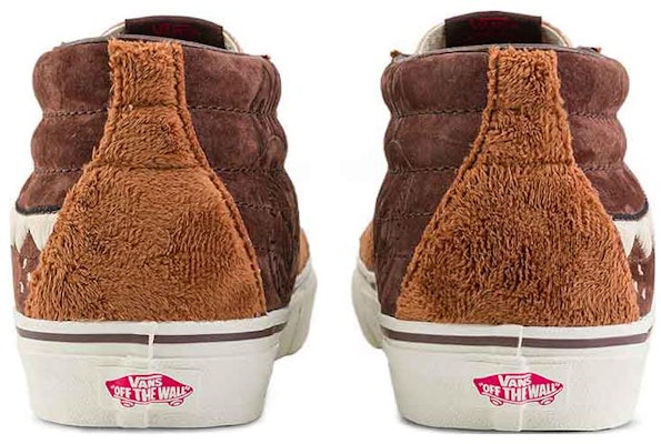 Vans SK8-Mid x The Monsters 'Coklat Oranye' VN000BWEDFO Details for Vans SK8-Mid x The Monsters 'Coklat Oranye' VN000BWEDFO