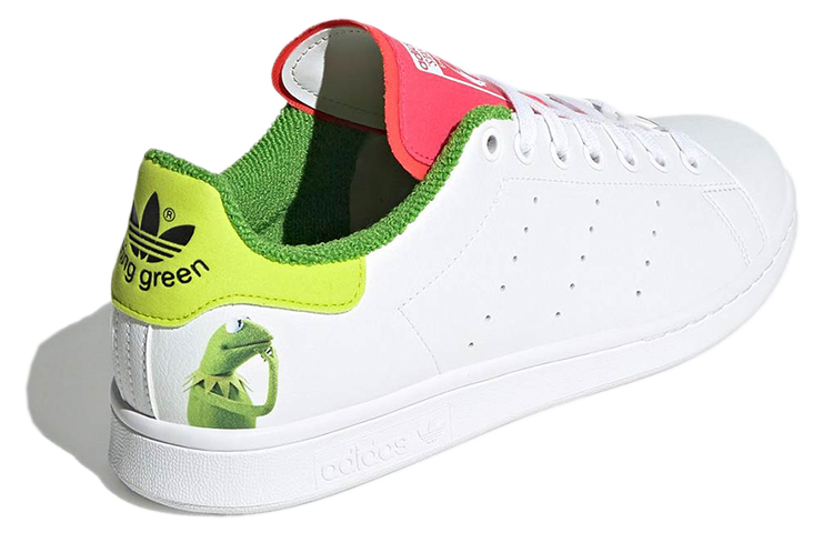 Shop 머펫 x 아디다스 스탠스미스 '커밋 분홍 혓바닥' GZ3098