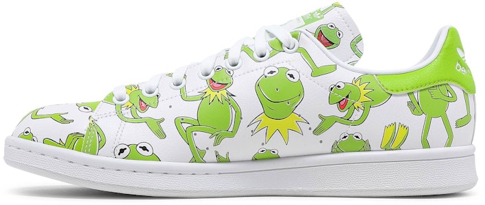 布偶 x adidas 史密斯經典綠蛙卡米全版印花 FZ2707 Lookbook 布偶 x adidas 史密斯經典綠蛙卡米全版印花 FZ2707