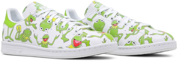 The Muppets x adidas Stan Smith 'Kermit The Frog Cetakan Semua' FZ2707 Cheap The Muppets x adidas Stan Smith 'Kermit The Frog Cetakan Semua' FZ2707