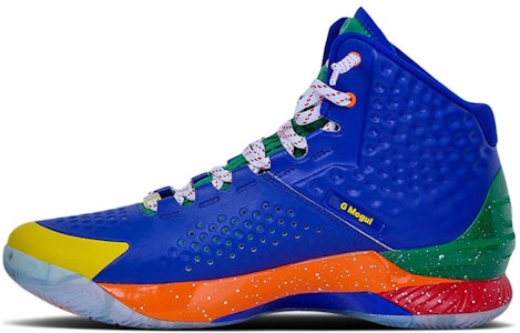 博物館DC x Under Armour 庫里1代 復刻版「彩色」3026077-500 Buy 博物館DC x Under Armour 庫里1代 復刻版「彩色」3026077-500