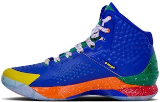 The Museum DC x Under Armour Curry 1 Retro 'Multi-Color' 3026077-500 The Museum DC x Under Armour Curry 1 Retro 'Multi-Color' 3026077-500