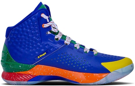 博物館DC x Under Armour 庫里1代 復刻版「彩色」3026077-500 Order 博物館DC x Under Armour 庫里1代 復刻版「彩色」3026077-500