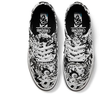 The Nightmare Before Christmas x Vans ComfyCush Authentic 'Kolaj' VN0A3WM7TE1 Lookbook The Nightmare Before Christmas x Vans ComfyCush Authentic 'Kolaj' VN0A3WM7TE1
