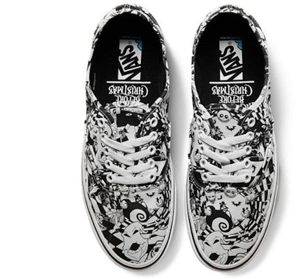 The Nightmare Before Christmas x Vans ComfyCush Authentic 'Collage' VN0A3WM7TE1 Lookbook The Nightmare Before Christmas x Vans ComfyCush Authentic 'Collage' VN0A3WM7TE1