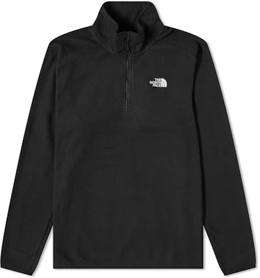 The North Face 100 Glacier 1/4 Zip Fleece Jacket Black NF0A5IHP-JK3 Buy The North Face 100 Glacier 1/4 Zip Fleece Jacket Black NF0A5IHP-JK3