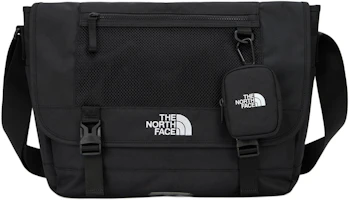 The North Face 15L Black Polyester Messenger Bag Unisex Outdoor Shoulder Bag NN2PQ00J The North Face 15L Black Polyester Messenger Bag Unisex Outdoor Shoulder Bag NN2PQ00J
