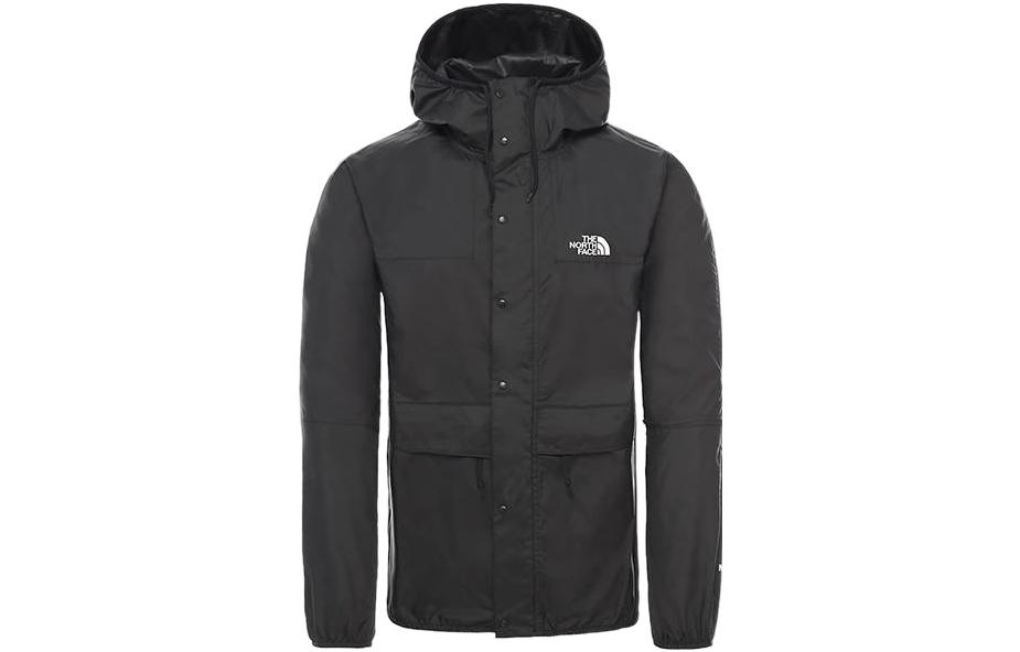 TNF 1985 Mountain Black Outdoor Hooded Jacket NF00CH37-KY4