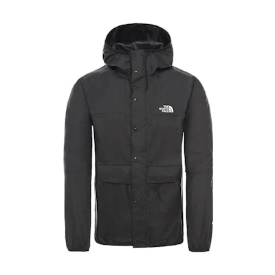 TNF 1985 Mountain Black Outdoor Hooded Jacket NF00CH37-KY4