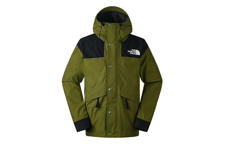 The North Face 1986 FUTURELIGHT Logo Print Green Unisex Relaxed Jacket NF0A5J5N-PIB