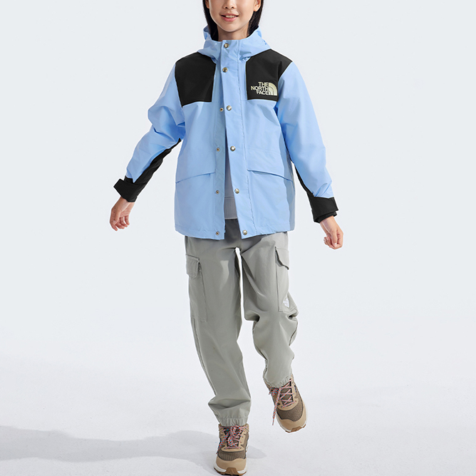 TNF 1986 Mountain Waterproof Hard Shell Jacket Cornflower Blue NF0A899A-4UI 圖 4